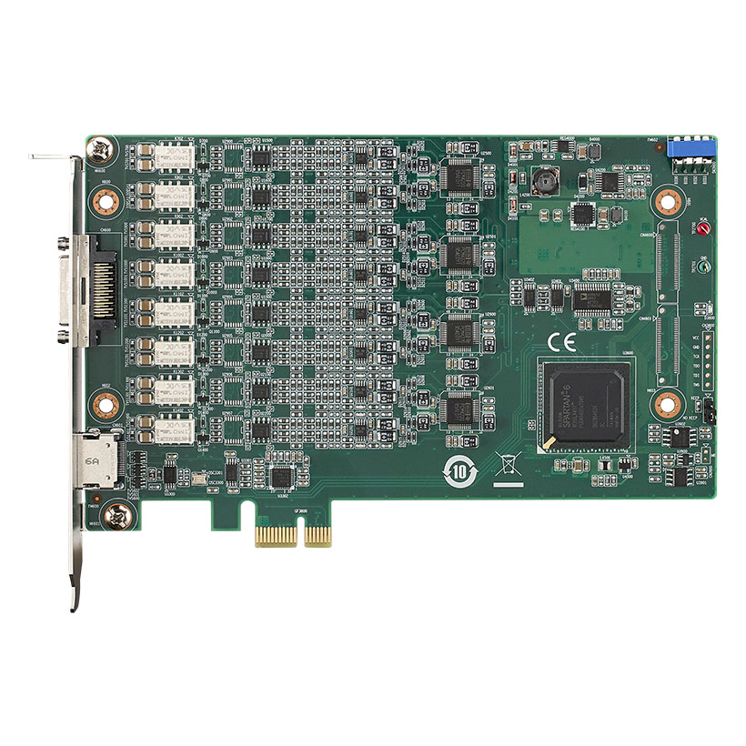 216 kS/s, 24-bit, 8-ch DSA PCIE 카드